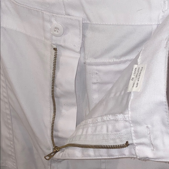 Urban Outfittes White Cargo Pants - Picture 8 of 10
